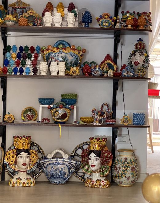 Caltagirone ist berühmt für seine Keramikkunst